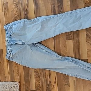 Abercrombie 90s slim straight ultra high rise